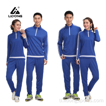 Custom Men Soccer Tracksuit Set Gamit ang iyong logo